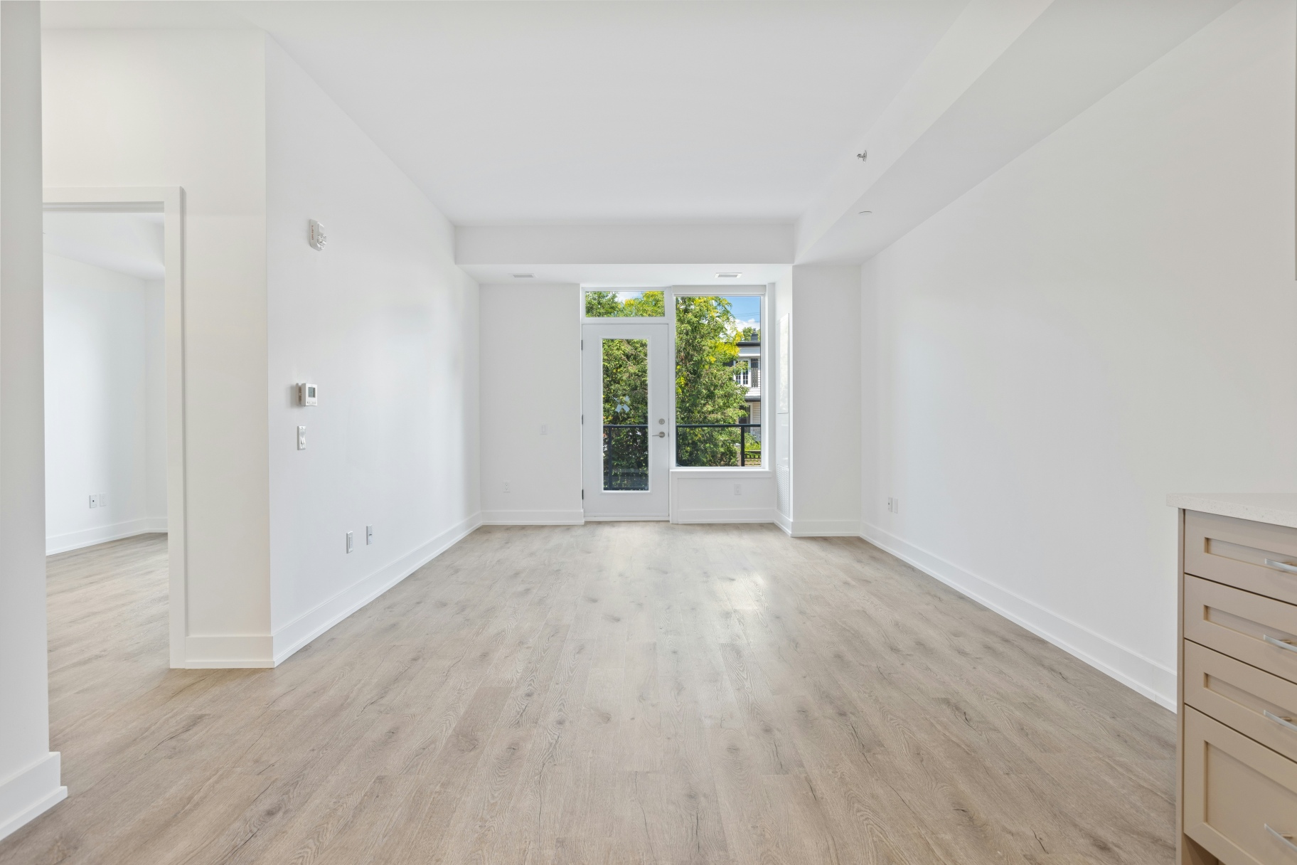 Empty living room